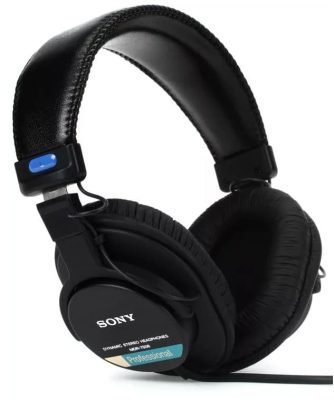 Sony MDR7506 Professional Foldable Closed DJ Headphones